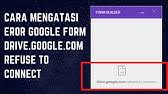 Check spelling or type a new query. Solved Drive Google Com Refused To Connect 100 Working Youtube