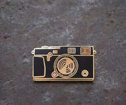 Sale Camera Enamel Pin The Rangefinder Gold Enamel Pins Pin And Patches Pin