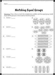 Equal Groups Interactive Notebook Worksheets Interactive Notes Multiplication Worksheets Math Workshop Stations