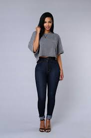 Fashion Nova Grey Loose Sweater Jeans And Heels Fashion Nova Outfits Fashion Trendy Fashion
