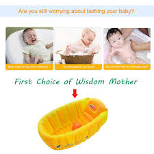 Foldaway baby bath offers versatility and convenience for bathing your little one. Buy Inflatable Baby Bathtub Anti Slip Toddler Tub Portable Newborn Bathtub With Foldable Shower Basin Travel Tub For 6 36 Months Infants Bathing Seat Orange Online In Vietnam B07xb7sl9y