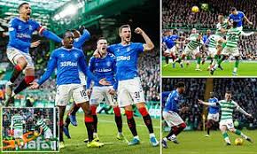 The victory leaves celtic on the brink of the historic. Celtic 1 2 Rangers Steven Gerrard S Men Produce Stunning Display To Go Two Points Behind Leaders Daily Mail Online