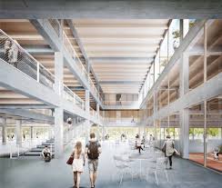 Bruno Fioretti Marquez Anna Freud School Berlin 1 Architecture Visualization Architecture Rendering Architecture Drawing