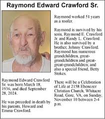 Raymond Edward Crawford Sr.