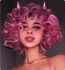 If you need bigger ringlets or lightly curly hair for different kinds of characters you draw, then using these brushes that are compatible with. Curly Hair And Drawing Image 7649518 On Favim Com