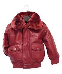 Look At This Red Leather Pilot Bomber Jacket Infant Toddler Kids On Zulily Today Kids Bomber Jacket Kids Jacket Coats Jackets Women