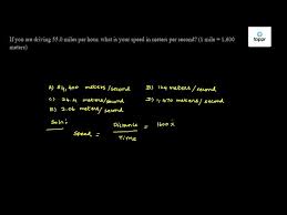 When you are figuring out your problem, you local laws might measure the distance from the closest. 7 A Suppose The Speed Of Bullet Is 1000 Feet Per Second Using 1 Mile 5000 Feet What Is The Speed In Miles Per Hour B A Piece Of Aluminum Foil