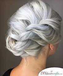 Interesting Braided Updo Creative Hairstyles For The Mother Of The Bride Light Blonde Hair Mother Of The Bride Hair Hair Styles