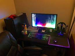 My Apartment Setup What Do You Think Computer Setup Setup Pc Setup