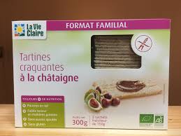 Tartines Craquantes Chataigne 300g Drive La Vie Claire Saintes