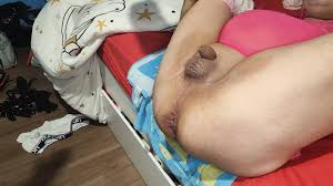 After a Good Anal Pounding this Slut Wants to Release Her Cum from Her Balls