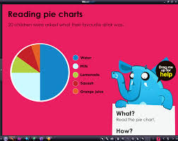 space safari handling data pie charts rm easilearn uk