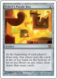 $5.99 and other cards from mtg 7th edition singles. Teferis Puzzle Box Ninth Edition 9ed Price History