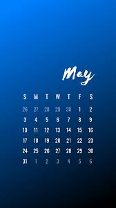 Calendar Wallpaper May 2020 Blue In 2020 Blue Calendar Calendar Wallpaper Pink Neon Wallpaper