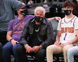 The cyberconnect2 fighter hits playstation 4, xbox one, and pc in north america and europe on february 9, following its. Guy Fieri Food Network Star Sits Courtside For Suns Nuggets Game 1