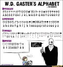 Cachet font family has come with 16 unique styles which all professionally crafted for bigger projects. Gaster S Alphabet Gaster Language Undertale Gaster Gaster