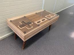 Play nes with a coffee table controller. Nes Controller Coffee Table Australian Wood Review