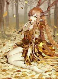 Anime Forest Girl Anime Elf Anime Fantasy Anime Drawings