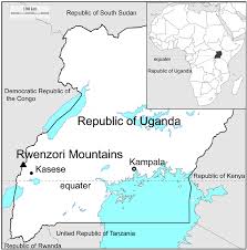 The southern part of the country includes a substantial portion of lake victoria, shared with kenya and tanzania, situating the country in the african great lakes region. Location Map Of Rwenzori Mountains In Republic Of Uganda Download Scientific Diagram