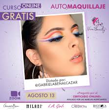 🏵️🏵️AGOSTO🏵️🏵️⁣nos sigue sorprendiendo con sus #workshop Un mes más  para aprender🤓🤓CLASES ONLINE desde #casa completamente GRATIS‼️ , puedes  recibir 2 horas de clases junto a @gabrielabenalcazar⁣⁣ Temas:⁣⁣ ✓LOOK DE  NOCHE⁣ 🔸Aplicación de