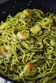 Shrimp Pesto Pasta Recipe Recipe Pesto Pasta Recipes Shrimp Pesto Pasta Pesto Shrimp