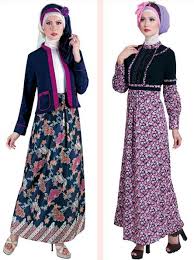 50 Gambar Model Baju Batik Gamis Kombinasi Terbaru Model Pakaian Pakaian Wanita Wanita