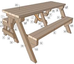 Try these easy ideas for diy outdoor garden benches to create the perfect spot to sit in your backyard. You Can Build A One Piece Folding Picnic Table With This Plan