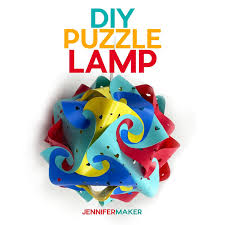 Free shipping and free returns on eligible items. Diy Puzzle Lamp Let S Make A Fun Iq Lamp Jennifer Maker