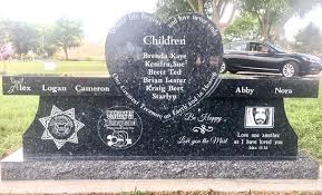 Backside Blue Pearl Custom Bench Headstone Picture Of Richfield Utah Tripadvisor