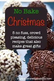No Bake Christmas Recipes Christmas Food Christmas Baking Christmas Cooking