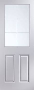 And even though one layer of. 2 Panel 6 Lite Etched Glazed Pre Painted White Internal Door H 2040mm W 726mm Diy At B Q