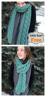 Cable It Up Scarf And Hat Free Knitting Pattern Scarf Knitting Patterns Knitting Patterns Free Scarf Free Knitting