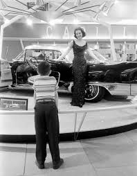 1957 car show キャデラック ステーションワゴン 旧車