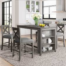 We did not find results for: Topmax 5 Pieces Dining Table Set With 4 Chairs Gray