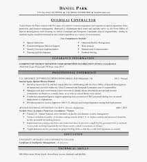 resume contract position , free