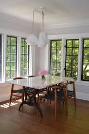 Before After Kitchen Remodel Domino Black Window Frames Black Windows Interior Window Trim