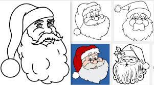 Vous cherchez un coloriage père noël, voici une collection de 85 dessins de père de noël à imprimer gratuitement. Modeles De Pere Noel A Dessiner Colorier Ou Decouper