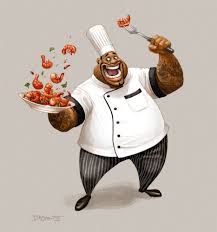 Chef Demetrius Gumbo Michael Dashow Cartoon Character Design Character Design Animation Character Illustration