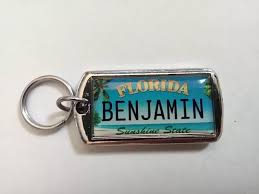 FLORIDA PERSONALIZED KEYCHAIN Alexa Sunshine State Name Dolphin 1 1/2"  $6.45