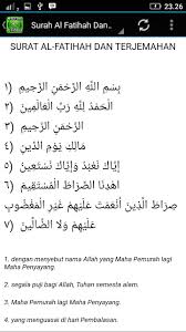 Membaca surat al fatihah ketika hendak tidur dan diikuti dengan surat al falaq dan an naas akan memberikan perlindukan kepada seseorang. Kajian Quran Surah Al Fatihah Fur Android Apk Herunterladen