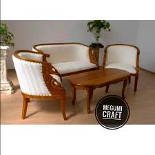 Sebab kursi merupakan furniture yang pasti akan digunakan oleh tamu. Jual Kursi Tamu Minimalis Sofa Jati Jepara Mebel Mewah Murah Di Lapak Megumi Bukalapak