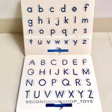 Gambar terkait dengan huruf r tegak bersambung. Jual On Sale Magnatab Alphabet Abc Reusable Tracing Letters Belajar Menulis Huruf Open Ds Di Lapak Tiffani Sekar Bukalapak