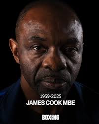 We are deeply saddened to hear of the passing of James Cook MBE, aged 66. A  former British and European super-middleweight champion, upon his  retirement, Cook would play a pivotal role as