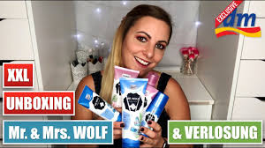 They won't work for nothing. The Wolfs Daily Care Mrs Wolf Mr Wolf Dm Exclusive Xxl Dm Haul Unboxing Verlosung Youtube