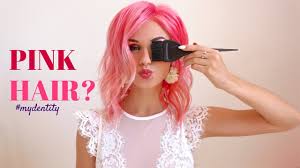 This is crazy colour bubblegum blue hairdye after 1 wash. How To Bubblegum Pink Hair Youtube