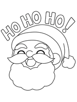 Set off fireworks to wish amer. Santa Claus Coloring Pages