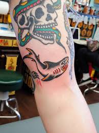We are dedicated to providing a pleasant labels: Sailor Jerry Shark Done By Ryan Phillips Downtown Tattoo In Las Vegas Traditionaltattoos