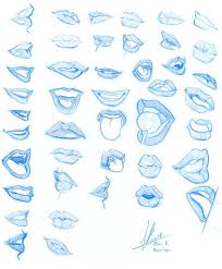 Maybe you would like to learn more about one of these? 35 Ideas Drawing Lips Cartoon Anime Anatomy For 2019 Lips Drawing Art Drawings Sketches Cartoon Drawings