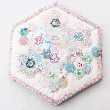 Hexi templates for paper piecing. Vintage Sewing Box Blog Vintage Sewing Box