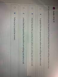 Pmax = price the buyer is willing to pay. Solved Assign 20 20 At The Equilibrium Price The Quan Chegg Com